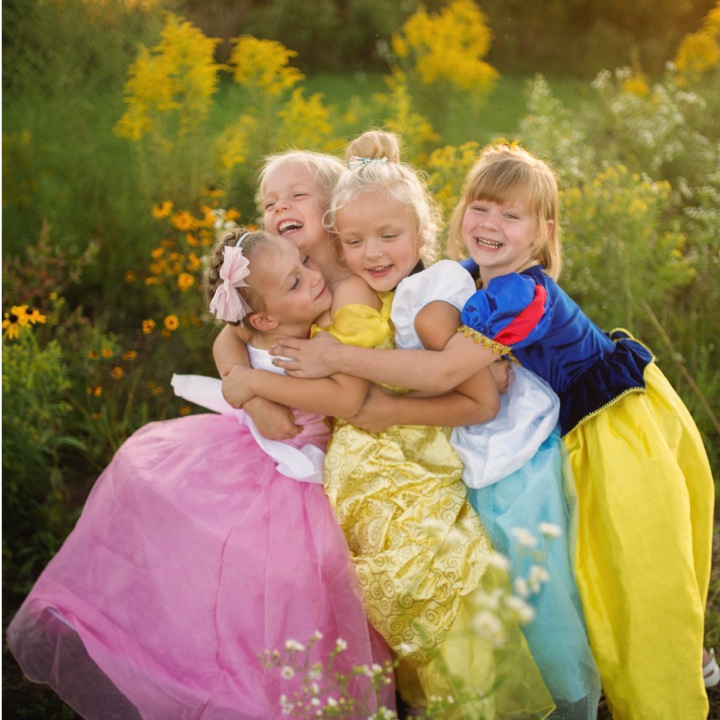 ROBE PRINCESSE CENDRILLON 5-6 ANS