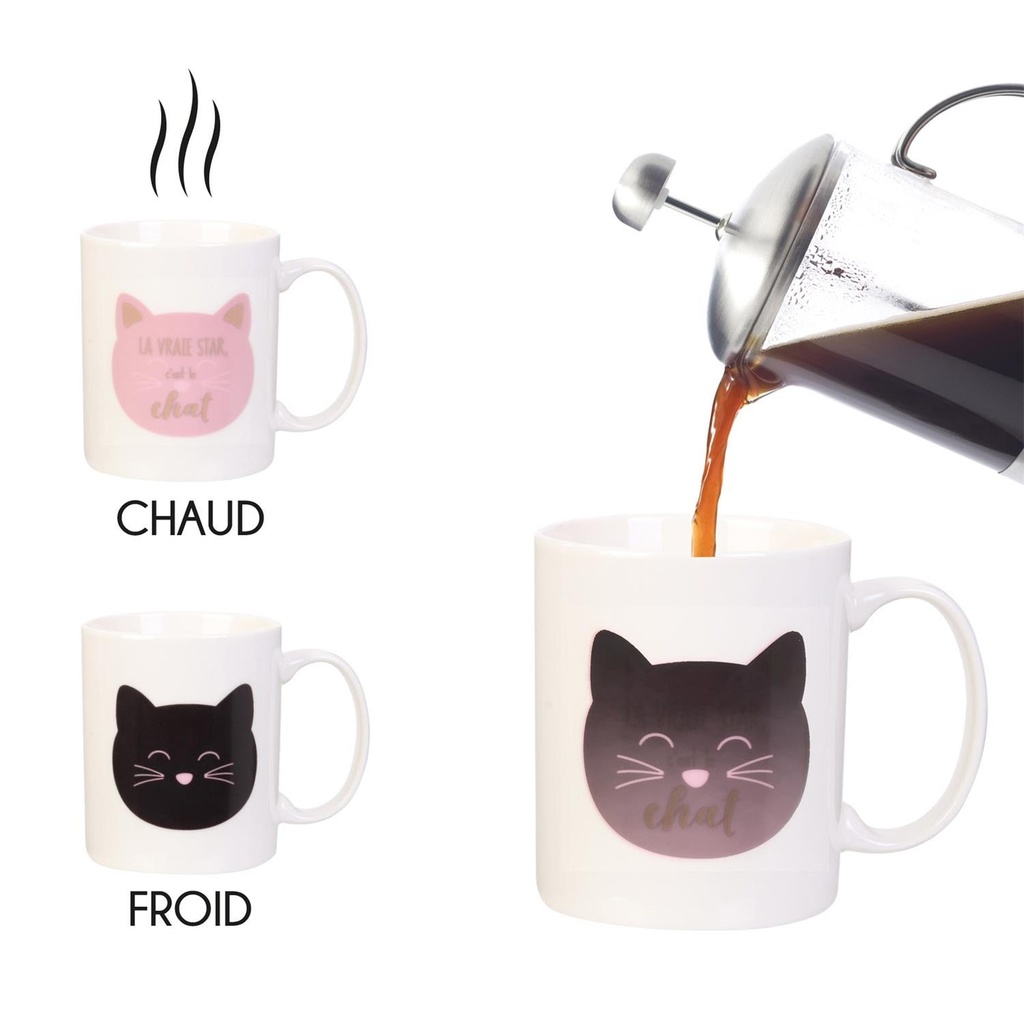MUG THERMIQUE CHAT