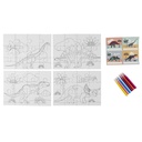 PUZZLE A COLORIER ET FEUTRES