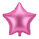 BALLON ALUMINIUM ETOILE FUSCHIA 48CM