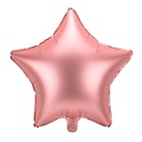 BALLON ALUMINIUM OR ROSE 48CM