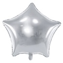 BALLON ALUMINIUM ARGENTÉ 48CM