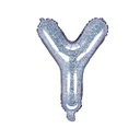 BALLON LETTRE « Y » IRISÉ 35cm
