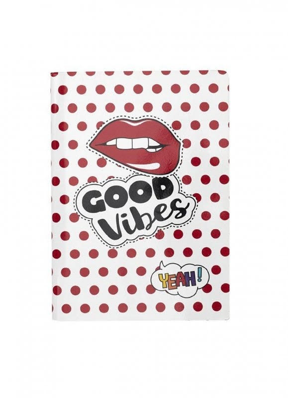 CARNET DE NOTE GOOD VIBES