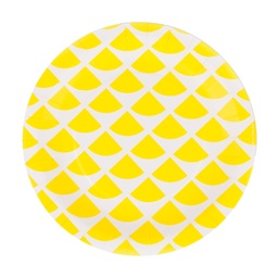 [MLD-ASTRLEMON] ASSIETTES CITRON JAUNE