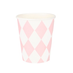 [MLD-GOLORO] GOBELETS LOSANGES ROSES