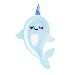 [TPP55] ASSIETTES NARWHAL