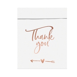 [TNSP7-019R] POCHETTE SURPRISE " THANK YOU" OR ROSE