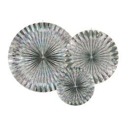 [RPK12-016H] ROSETTES DECORATIVES IRISÉES
