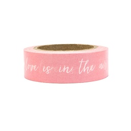 [DTP1LITA] MASKING TAPE "LOVE IS THE AIR" ROSE