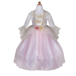 [31925] ROBE DE PRINCESS ROSE DORÉ 5-7 ANS