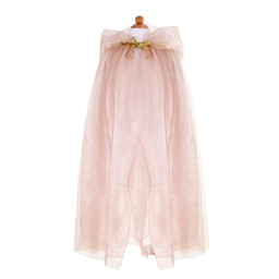 [51955] CAPE DE ROYAUTÉ ROSE DORÉ 5-7 ANS