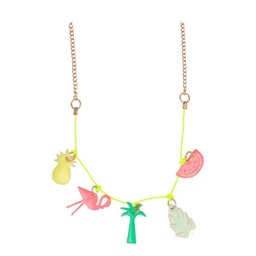 [173899] COLLIER TROPICAL ÉMAIL