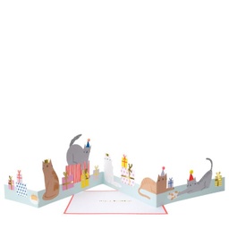 [192885] CARTE CAT PARTY CONCERTINA