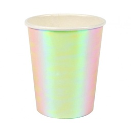 [156268] GOBELETS PASTEL IRISÉ