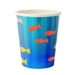 [193146] GOBELETS SOUS LA MER IRISÉ