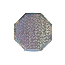 [184573] ASSIETTES ARGENT ETINCELANT