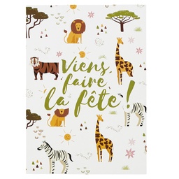 [EA10229] CARTE INVITATION SAVANE