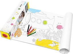 [EC3209AN] ROULEAU COLORIAGE 3M AVEC DEVIDOIR SOUS MARIN