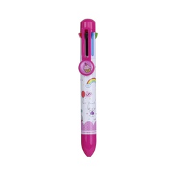 [EC32251] STYLO 8 COULEURS ROSE