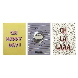 [EC5199] CAHIER POP X3