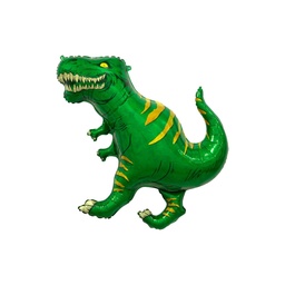 [EA10019] BALLON ALUMINIUM DINOSAURE VERT