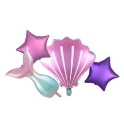[EA10145] BALLON ALUMINIUM THEME SIRENE X4