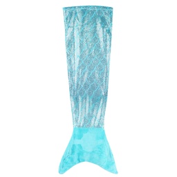 [TX6000B] PLAID SIRENE PAILLETTES BLEU